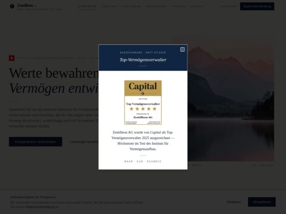 ZentilleonAG.com Review:  9 FINMA warning, domain age, and transparency check