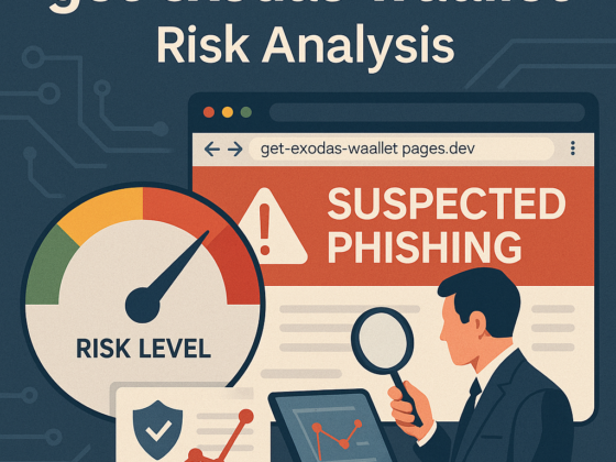 Get-exodas-waallet.pages.dev Review –  8 Suspected Phishing Notice and Reputation Analysis