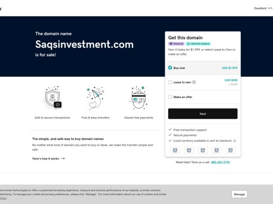 Saqsinvestment.com Review 2026: Legit or Risky?