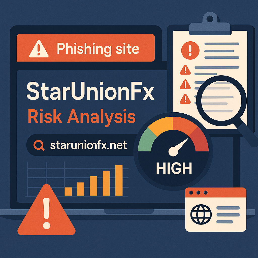 starunionfx.net Review: Regulator Warnings, Phishing Flag, and Risk Assessment